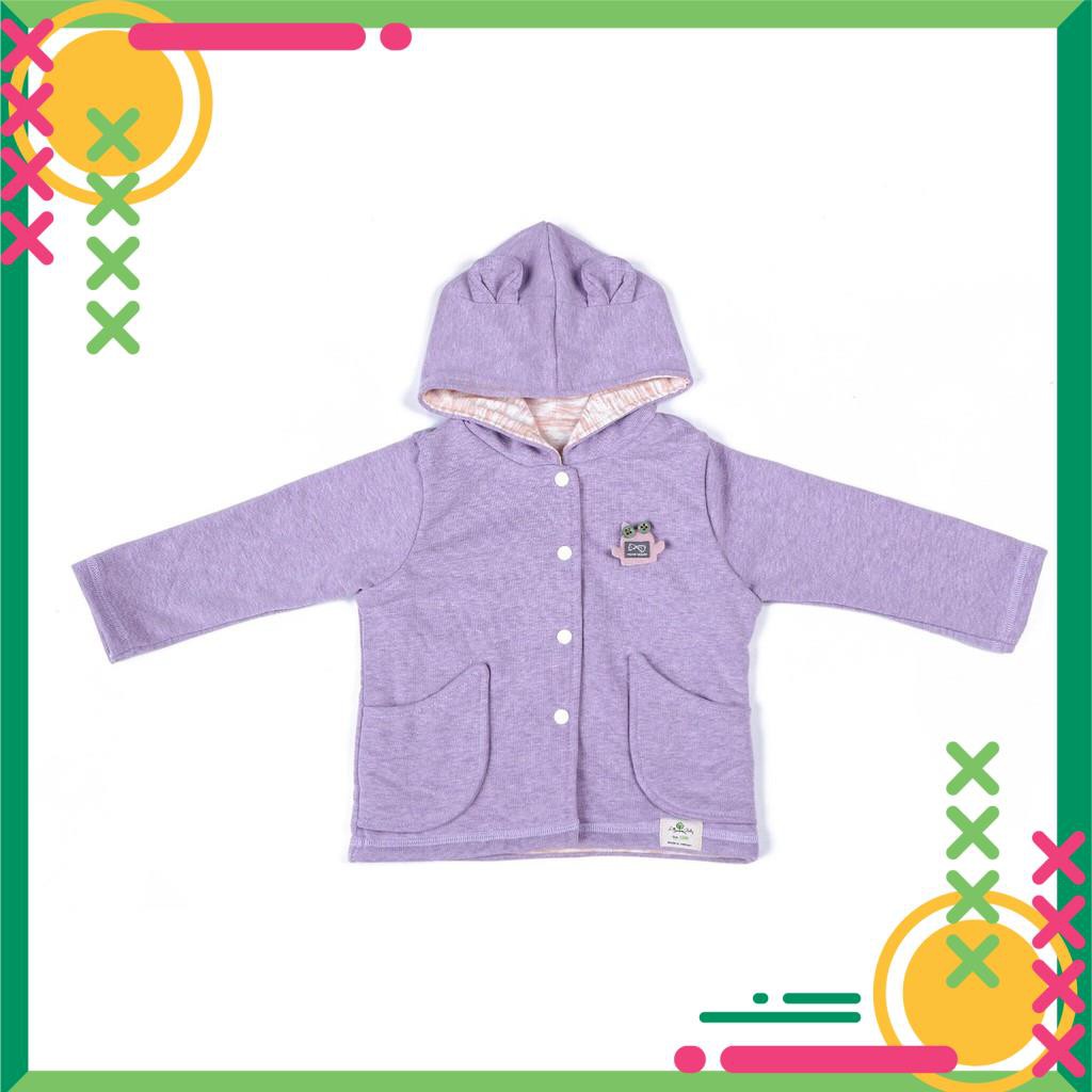 Thu đông: Áo khoác nỉ Mèo thương hiệu Litibaby size 6M -36M, dành cho bạn từ 4kg đến 13kg, có size to hơn.