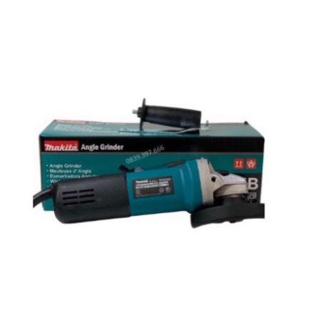 Máy mài, máy cắt cầm tay Makita 9556HB công suất lớn 840W, dùng cho việc cắt góc cắt kim loại an toàn tiện lợi