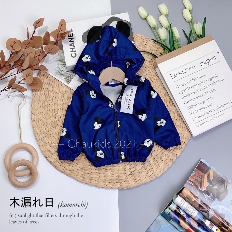 Áo khoác mickey cho bé