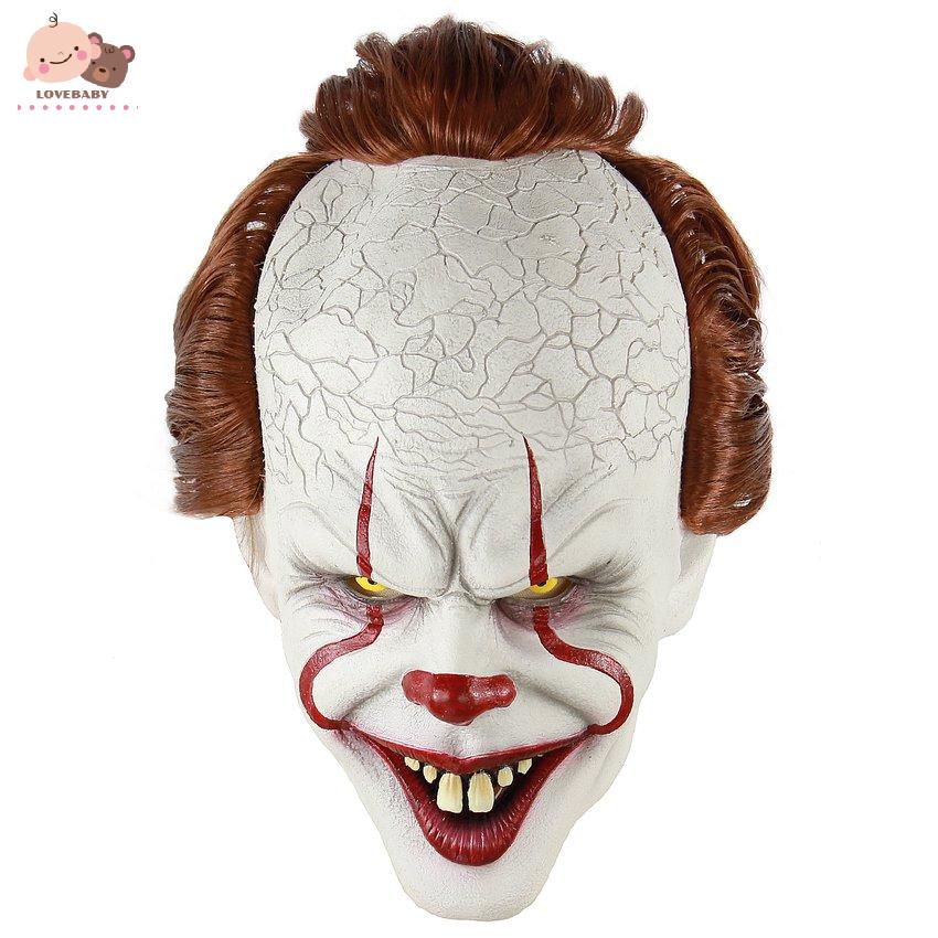 Mặt Nạ Hóa Trang Halloween Hình Chú Hề Joker Độc Đáo