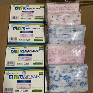 Khẩu trang trẻ em AMY Mask Kids 4 lớp