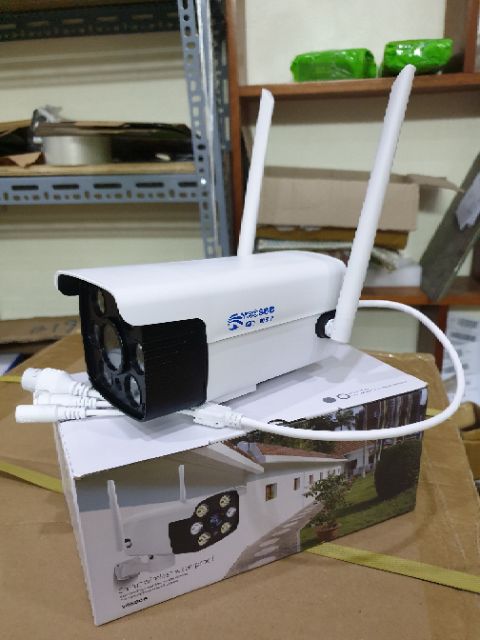 Camera yoosee wifi ngoài trời 2 anten 1080p w26s | BigBuy360 - bigbuy360.vn