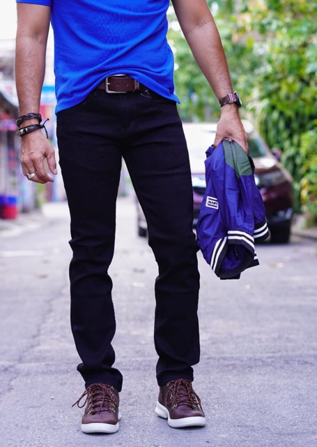 Quần Jean Nam Chất Bò LEV.iS Hàng VNXK Cao Cấp Đen Trơn Co Dãn Mẫu Đơn Giản SIÊU ĐẸP | BigBuy360 - bigbuy360.vn