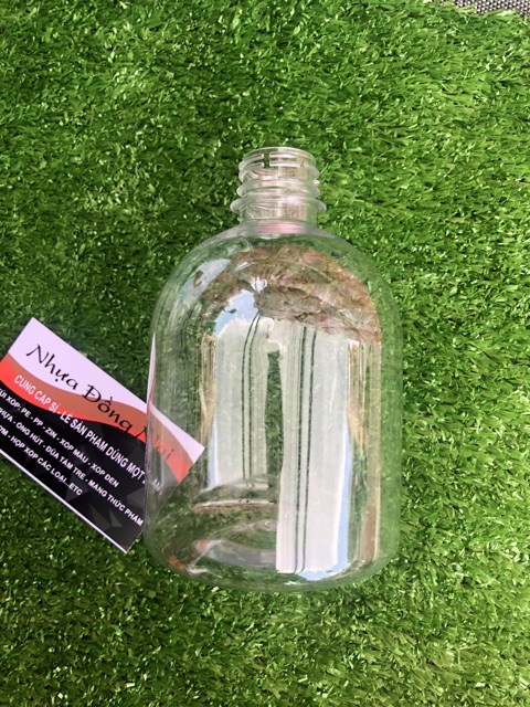 Chai Nhựa Tròn Lùn 500ml đã kèm nắp - Chai Nhựa Trà Sữa - Chai Nhựa 500ml - Nhựa Đồng Nai | BigBuy360 - bigbuy360.vn