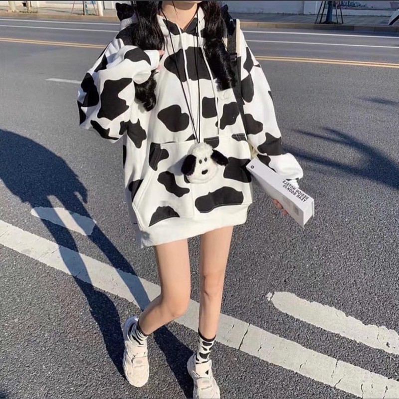 Áo HOODIE / Thun / Shorts “ CHÓ ĐỐM/ BÒ SỮA “ siêu đẹp hot trend cực xinh form UNISEX (Hình Thật 100%♥️) {❗FREESHIP❗️} | BigBuy360 - bigbuy360.vn