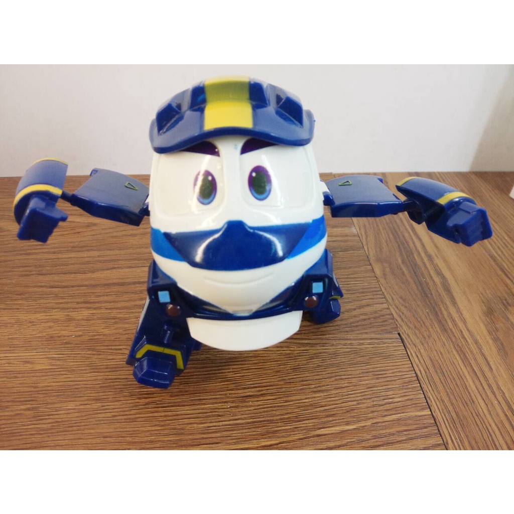 Robot Trains Transformation Anime Figures PVC RT Kay Alf Duke Train Car Robot Family Figure Toys for kids