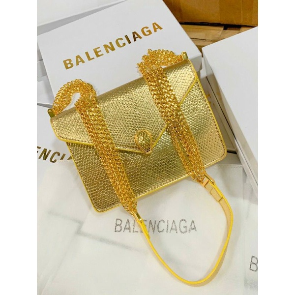 Túi xách ví BALENCIAGAa RẮN sz20 Fullbox, bọc seal,  Có logo mã cod