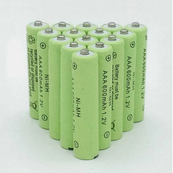 Bộ 12 Pin sạc AAA 600mAh 1.2V pin tiểu nhỏ, pin đũa lắp các loại điều khiển tivi ,điều hòa..