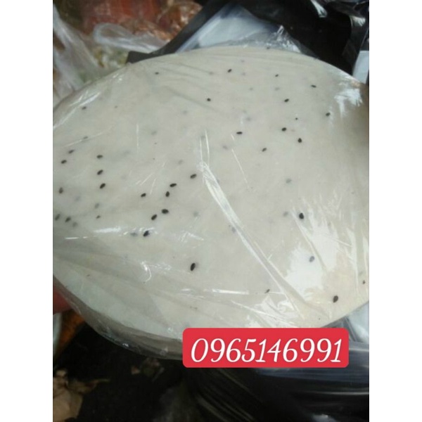 1kg vo bánh tráng nướng mè đen 45k