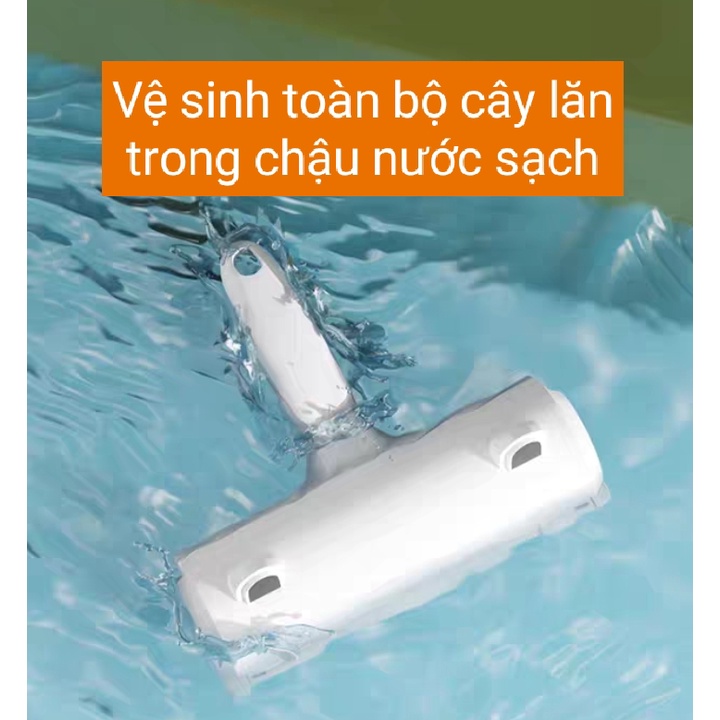 Cây lăn tĩnh điện lăn lông chó mèo, lăn tóc, bụi vải vệ sinh giường, q