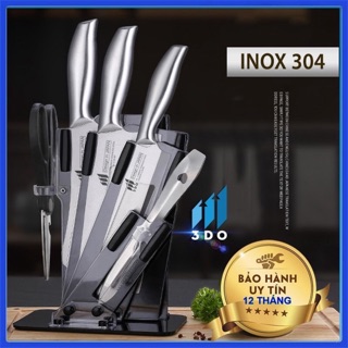 Bộ dao làm bếp 5 món 3do inoxx