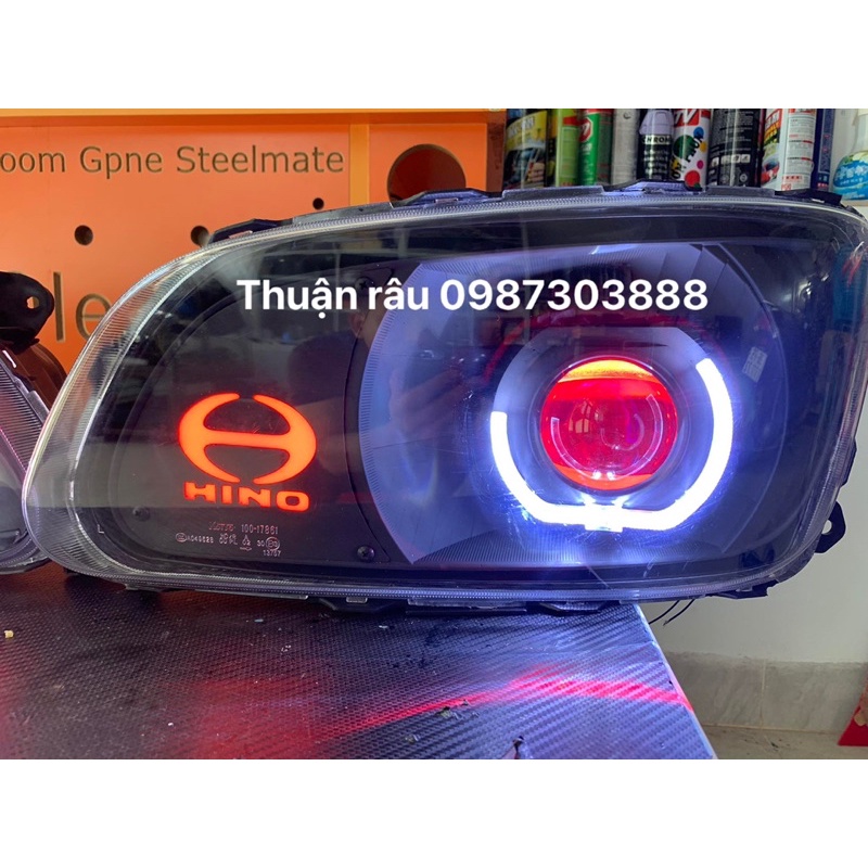 Đèn độ xe tải HINO siêu đẹp