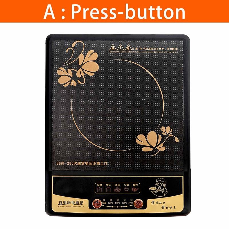 Bếp Từ Cảm Ứng PESKOE Mặt Kính Chịu Nhiệt Lên Tới 600 Độ C