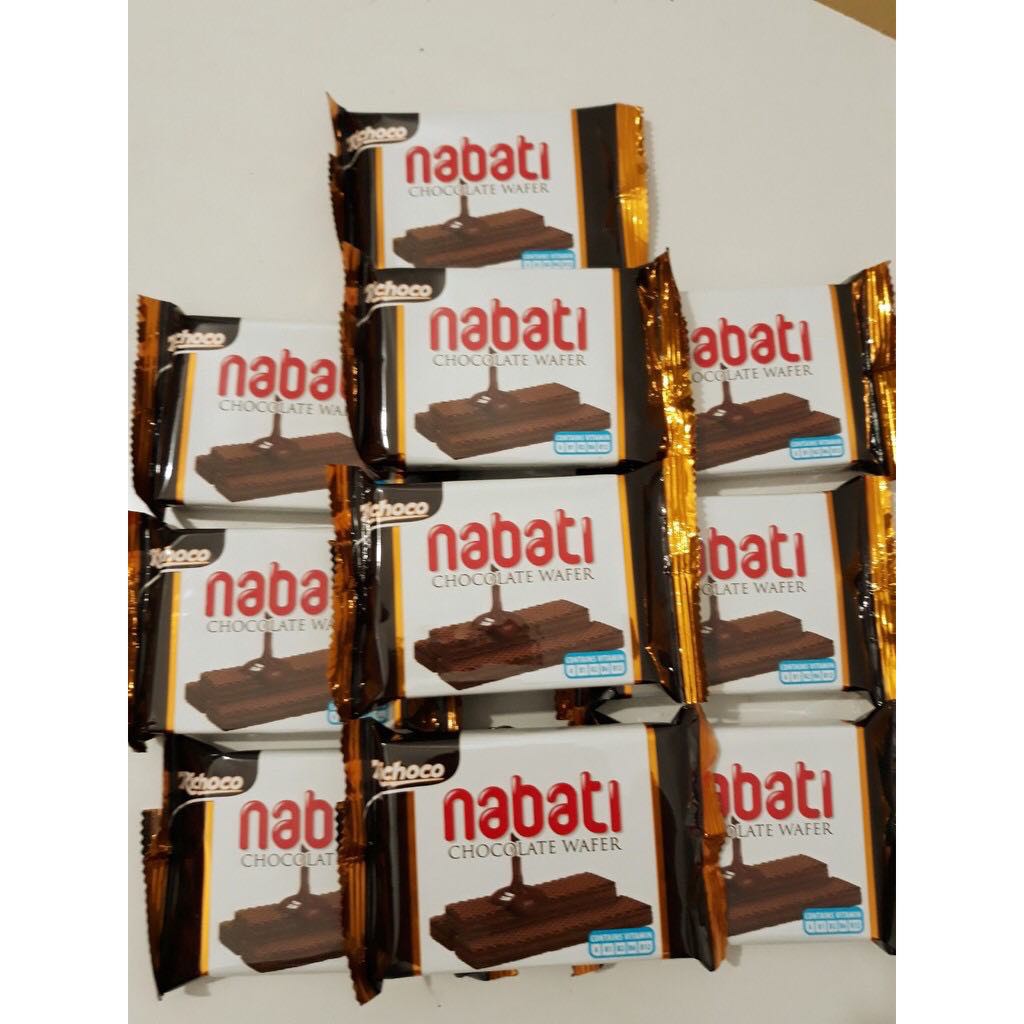 SÉT 2 GÓI BÁNH NABATI VỊ SOCOLA MIX PHÔ MAI KHÁCH ĂN THỬ