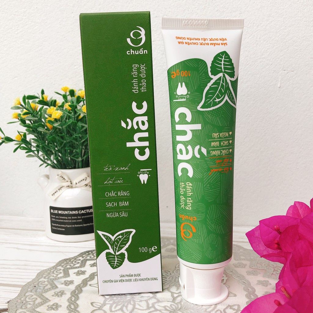 Kem đánh răng thảo dược Chắc -100g - Ơ chuẩn - AN THÁI HƯNG
