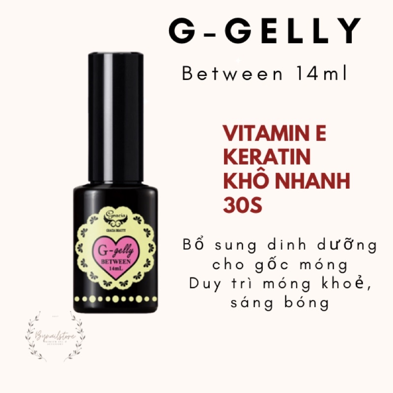 [G-gelly] Dưỡng móng cao cấp Hàn Quốc khô tự nhiên 14ml ( 1pcs)