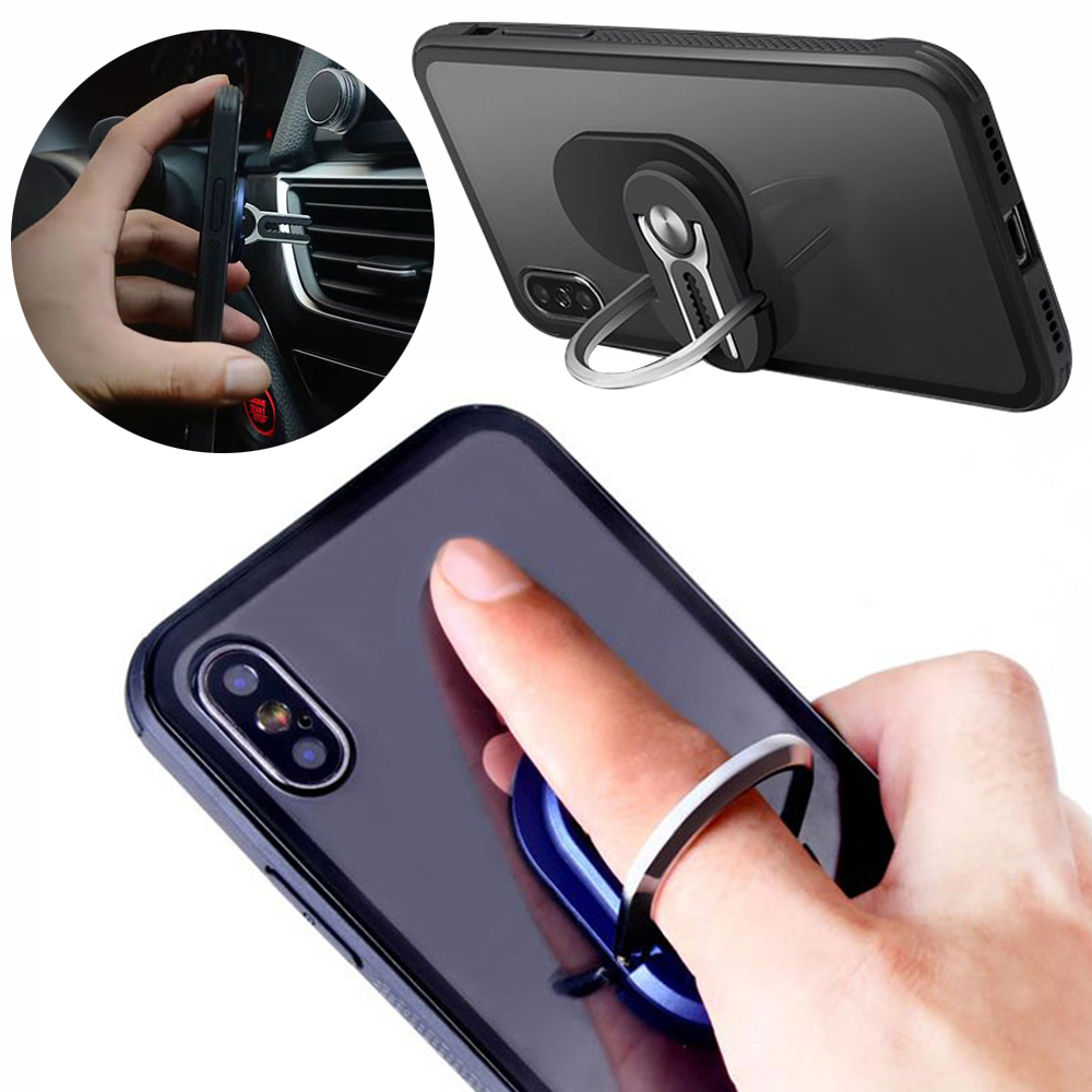 Giá đỡ điện thoại dạng nhẫn từ tính xoay 360 độ tiện dụng | BigBuy360 - bigbuy360.vn