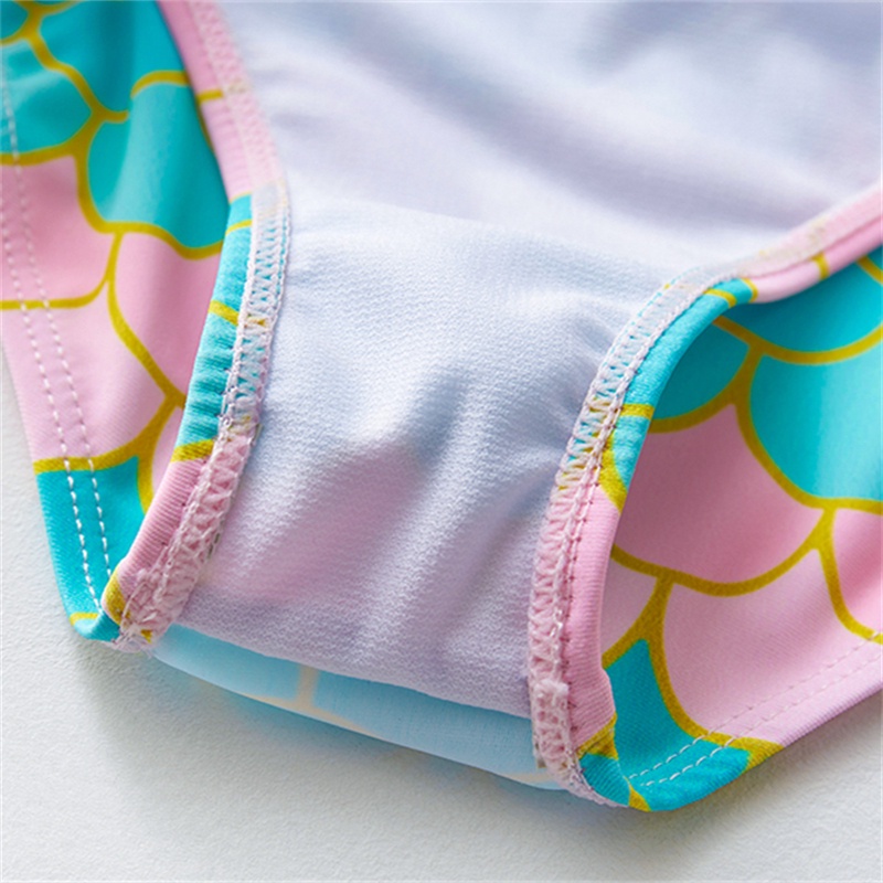 Bộ Đồ Bơi Hai Mảnh Thời Trang Nàng Tiên Cá Phong Cách Mới 2022 Cho Bé Gái 3-12 Tuổi