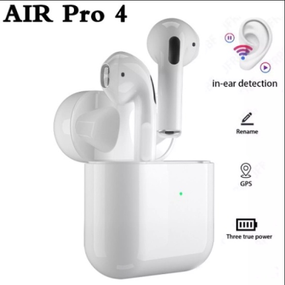 Tai nghe bluetooth không dây mini Pro4 5.0. Tai Nghe Không Dây 100% Original Pro 4 TWS, Tai Nghe Thể