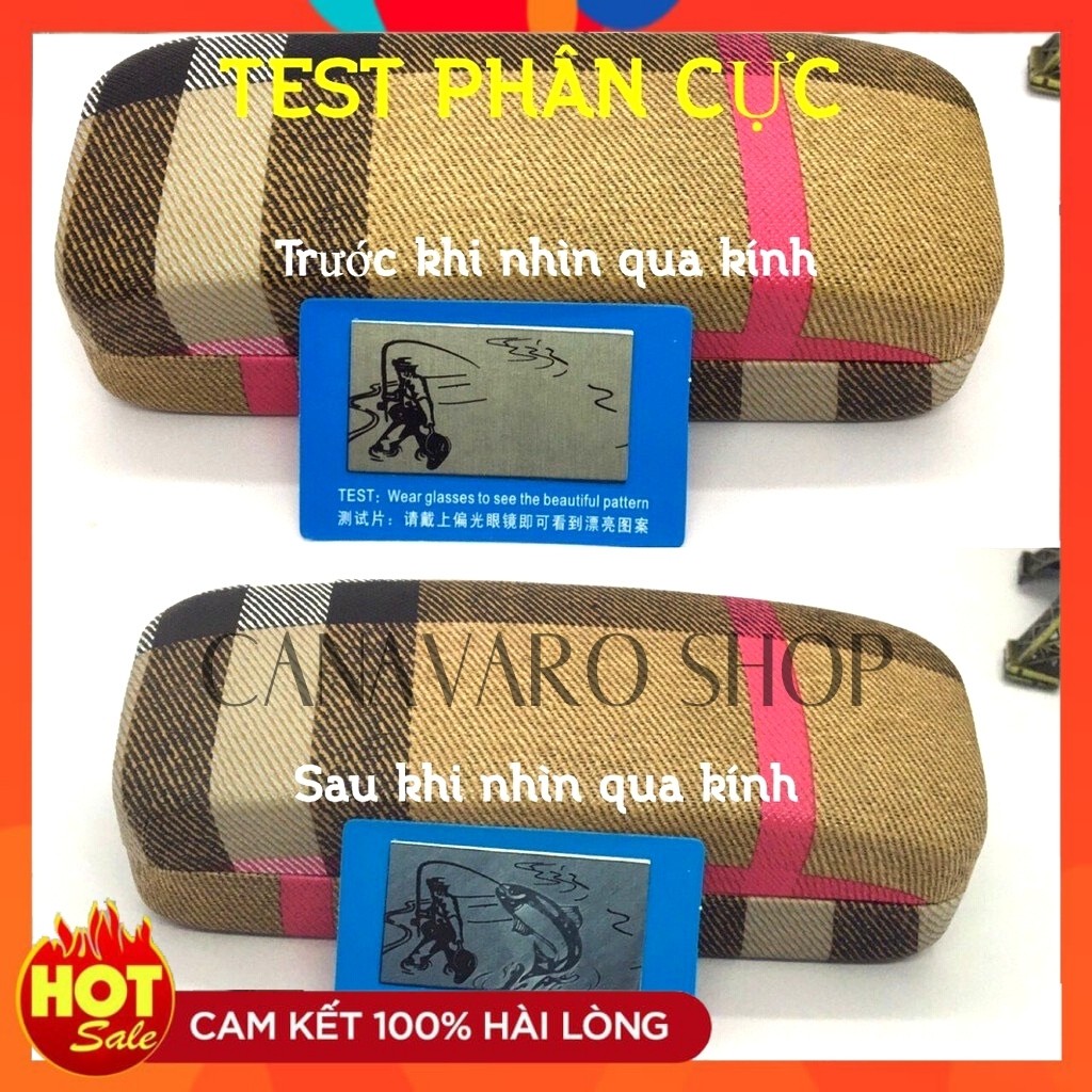 Kính Mát Nam Thời Trang Cao Cấp Phân Cực Chống Chói Lóa Rơi Vỡ Bảo Hành 6 Tháng CANAVARO SHOP P8515