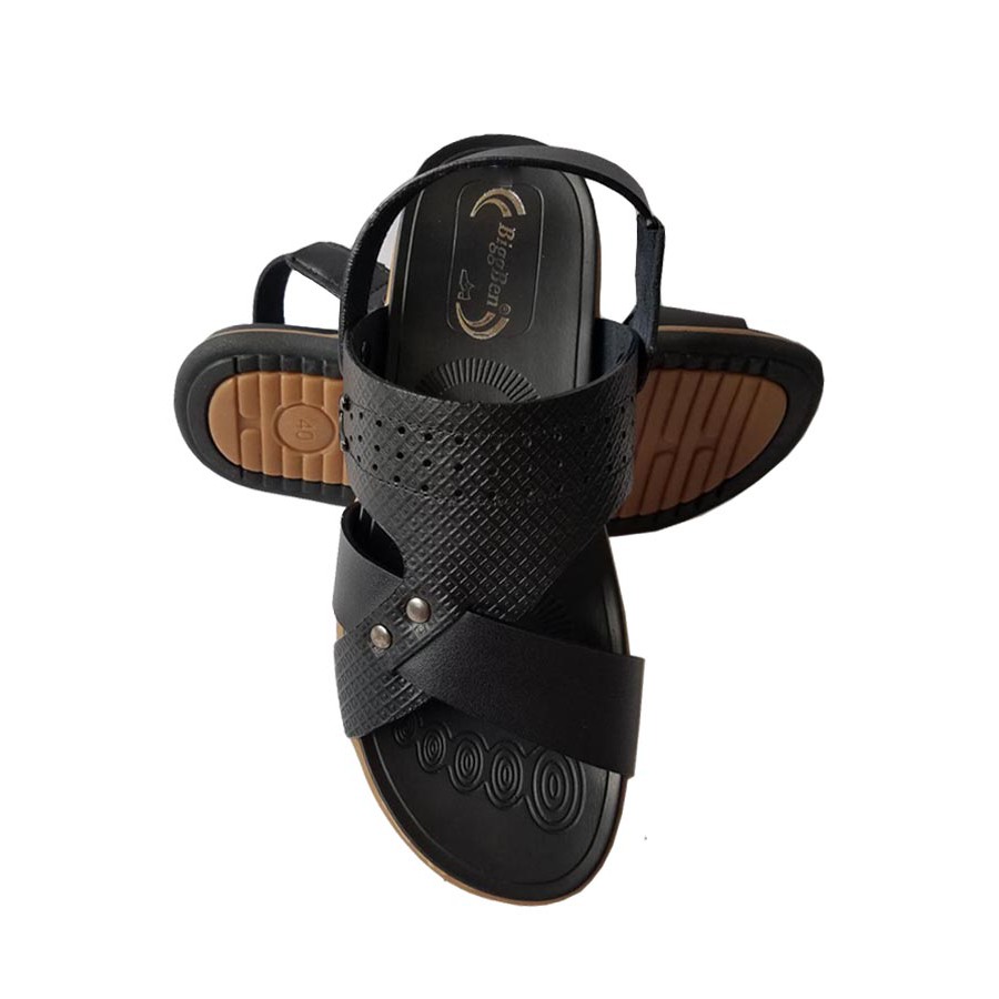 Giày Sandal Nam BIGBEN Da Bò Thật Cao Cấp SD56