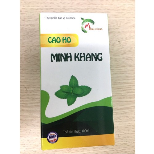 Cao Ho Minh Khang - Giảm ho, đau họng, long đờm, vị tự nhiên cho người ho kéo dài