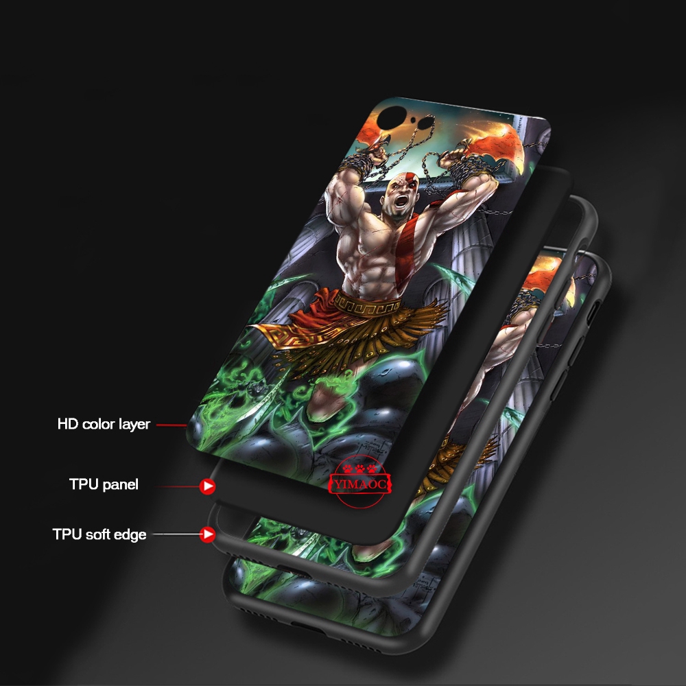 Ốp điện thoại mềm hình Kratos God Of War 4 cho OPPO A3S A39 A59 A83 F1S F5 A73 F7 F9 A7X R11 R9 F1 Plus R9S 286B