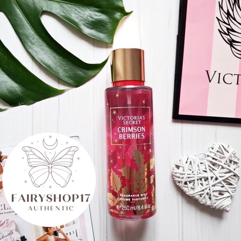 Xịt thơm Body Mist Victoria's Secret - Crimson Berries  💘Chính Hãng💘