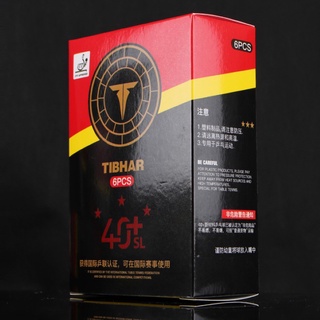 Quả bóng bàn tập luyện và thi đấu Tibhar 40+ hộp 6 quả - hàng chính hãng chất lượng cao