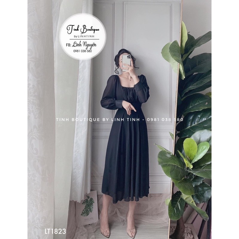 Đầm maxi voan tay dài dáng xoè , Đầm váy maxi đi chơi du lịch cao cấp | BigBuy360 - bigbuy360.vn