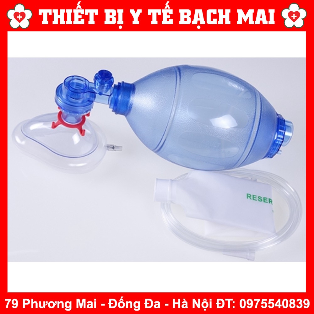 Bóng Bóp Cấp Cứu Ambu Người Lớn, Trẻ Em