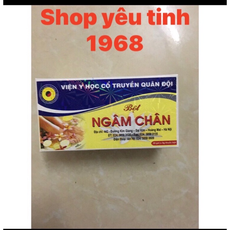 Bột ngâm chân