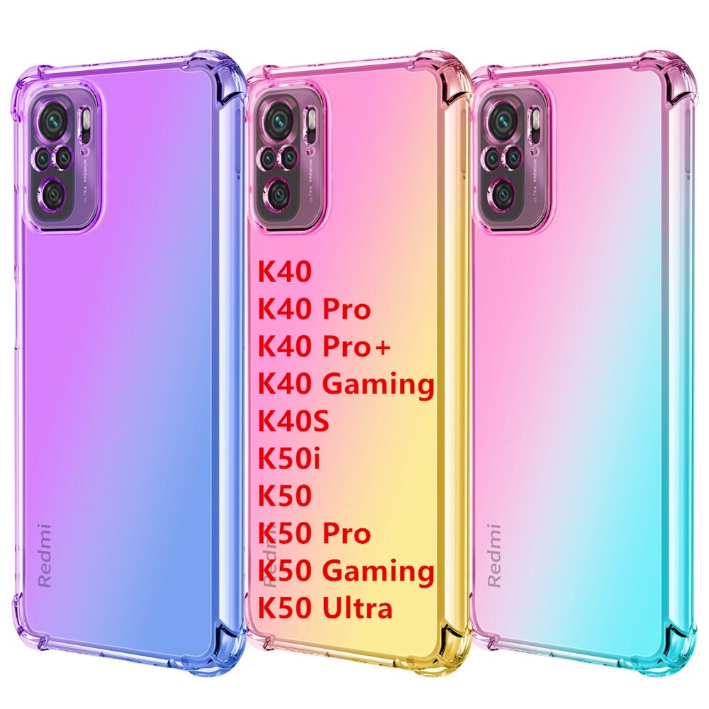 Cho Xiaomi Redmi K50S K50I K50 K40S K40 Gaming Ultra/ Vỏ điện thoại acrylic / vỏ chống cháy nổ / vỏ mềm