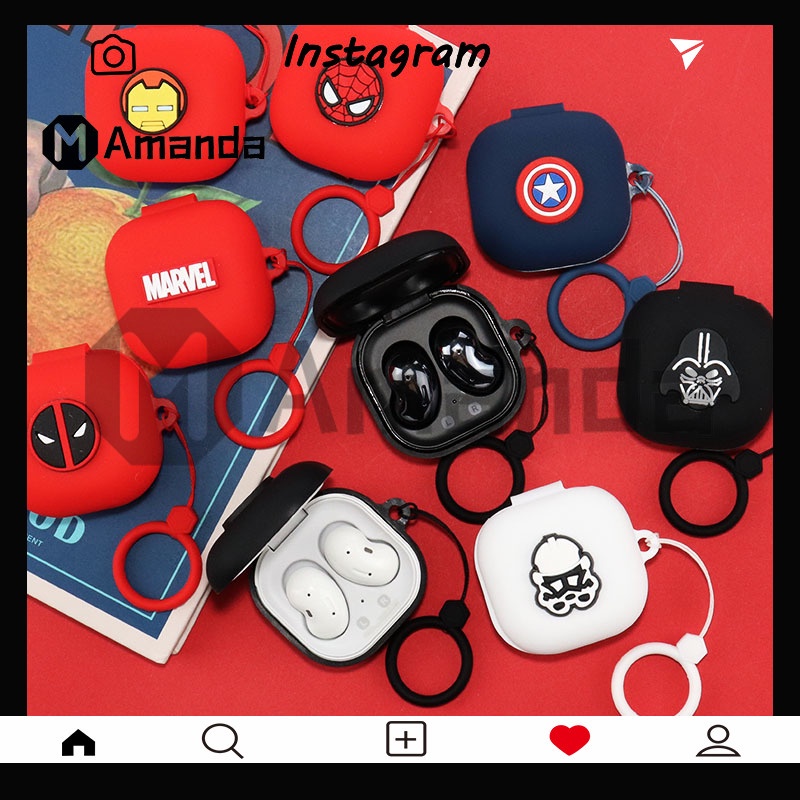EB17 Samsung Galaxy Buds Live / Galaxy Buds Pro / Galaxy Buds 2 Case New Silicone Case Cover series Dust-proof Protective Case for Samsung Galaxy Buds live