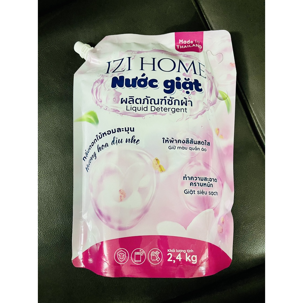 Nước giặt xả thái lan izi home 2.3l hương hoa dịu nhẹ - ảnh sản phẩm 1