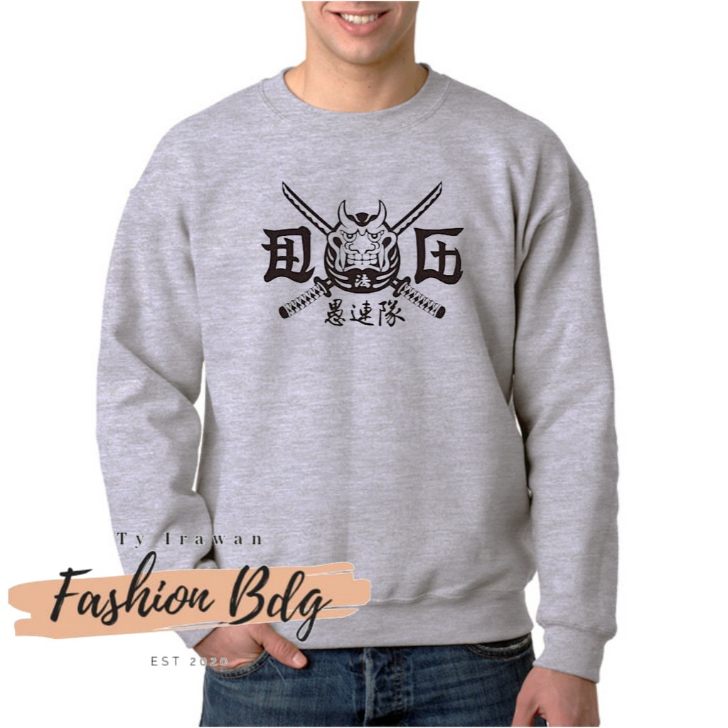 Áo Sweater In Hình Daruma Ikka Thời Trang Cho Nam