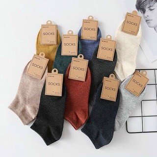 Sét 5 đôi tất cổ ngắn  cao cấp cho nam T3