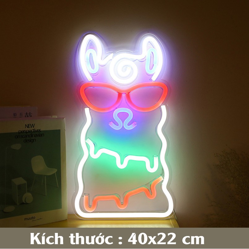 Đèn led neon trang trí quán cafe, phòng ngủ, phòng khách nhiều loại - Làm đèn decor siêu đẹp