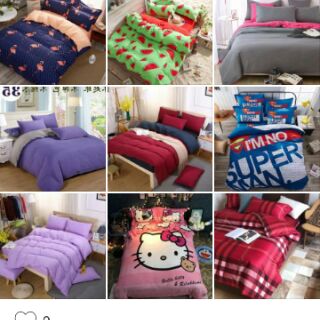 Bộ chăn ga drap poly nhập