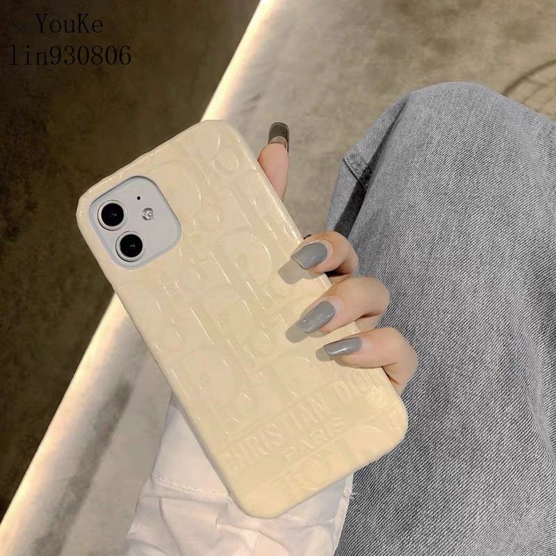 Ốp Điện Thoại Họa Tiết Dior Dập Nổi Cho Iphone 12 12 Mini 12 Pro Max 11 Se2 Xr Xs | BigBuy360 - bigbuy360.vn