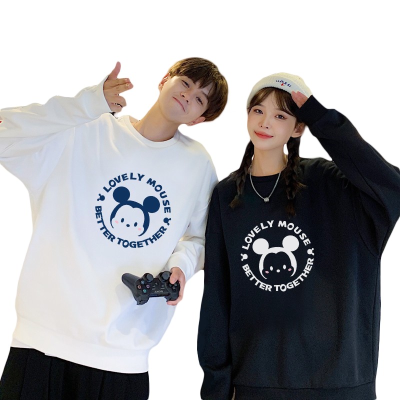 Áo nỉ đôi sweater Unisex nam nữ chất liệu Cotton oversize form rộng hình in gấu cực dễ thương AMAZ8 | BigBuy360 - bigbuy360.vn