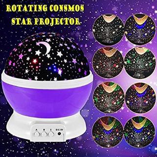 Đèn LED xoay chiếu sao độc đáo