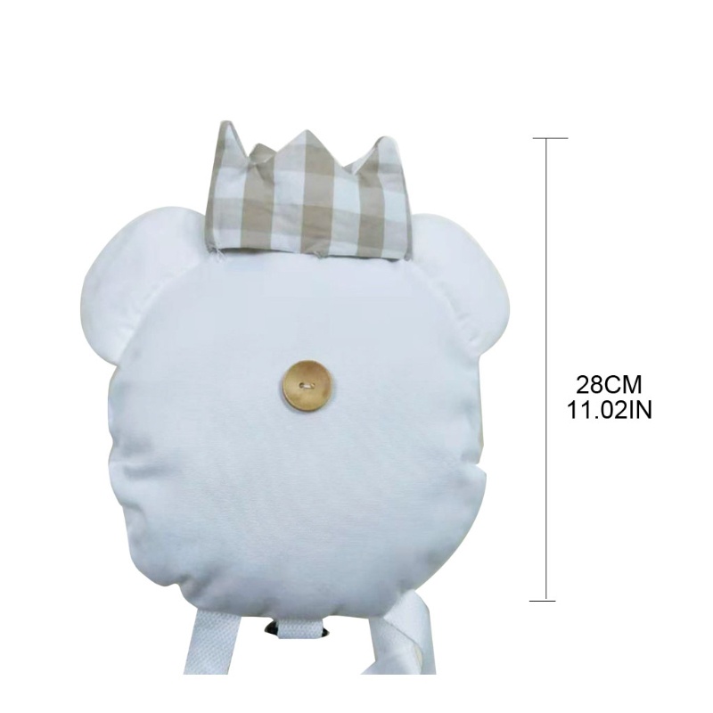 1 Balo Đi Học Mini Chống Thất Lạc Hình Gấu Dễ Thương Cho Bé