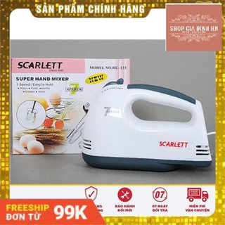Máy đánh trứng cầm tay scarlett 7 tốc độ