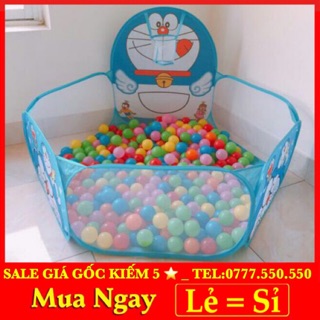 Nhà bóng tặng kèm 100 bóng.