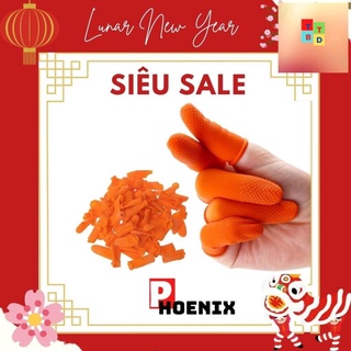 Túi 100 Bao ngón tay bằng cao su giúp bảo vệ ngón