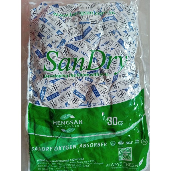 Gói hút oxy oxygen 30cc - 50cc