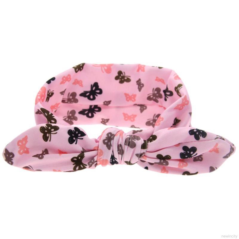 Băng đô bằng vải họa tiết chấm bi thời trang Hàn Quốc xinh xắn cho bé gái