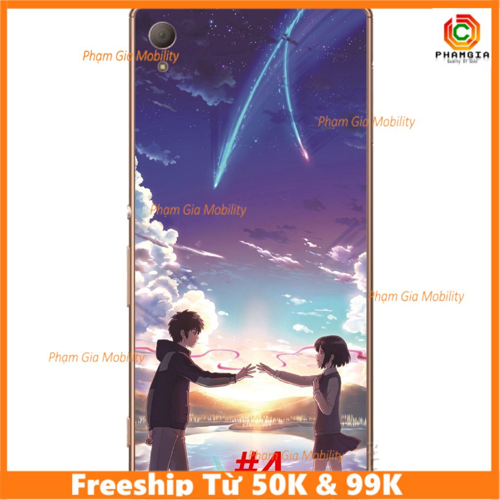 Ốp lưng in hình đẹp, hoạ tiết hoạt hình dành cho điện thoại Sony Z5 z5 plus Z5 premium Z4 Z3 Z2 Z1