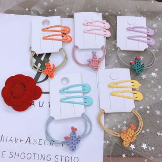 SET 3 CHI TIẾT KẸP BẤM TÓC VÀ CỘT TÓC